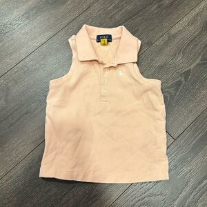 Polo by Ralph Lauren Toddler Peach Tank Top